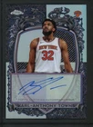 2025 KARL ANTHONY TOWNS AUTO TOPPS CHROME REFRACTOR SIGNATURE STYLE AUTOGRAPHS