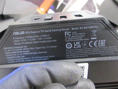 ASUS ROG RAPTURE WIFI 6 TRI-BAND GAMING ROUTER - Bild 9 von 11