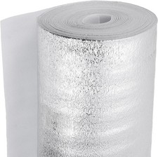 PATIKIL Reflective Insulation Foam Core Radiant Barrier 24" x 60" Double Side F