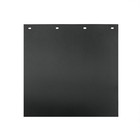 United Pacific 67024 Mud Flap   24" X 24", Black, Rubber, 1/4" Thick, Ribbed
