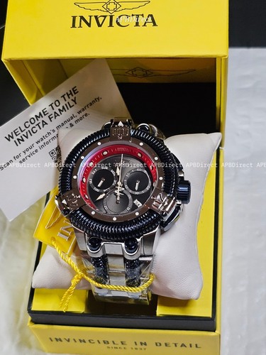 Invicta - King PYTHON - Limited Edition Red Swiss Z60 Chronograph - mens watch - Picture 2 of 24