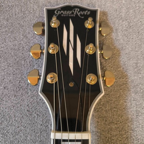 Grass Roots By ESP Electric Guitar Les Paul Custom G-LP Red From Japan #5 - Picture 8 of 20