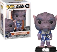 Funko Pop! Star Wars: The Mandalorian Zeb Orrelios Pop! Figure #716 EE Exclusive