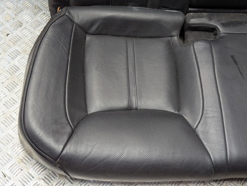 CHRYSLER 300C MK2 LD REAR SEATS BENCH FULL BLACK LEATHER 2012 - Picture 4 of 21