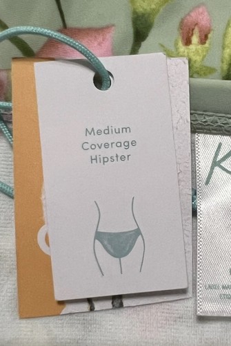 Kona Sol Low Rise Hipster Bikinihose Gr. XL - grün/tropisch/geblümt - NEU - Bild 7 von 13