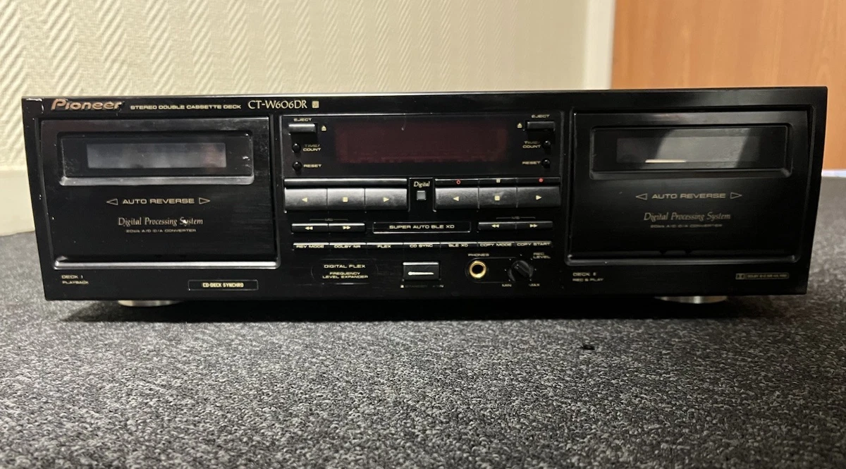 Platine Cassette Thomson DK-717T Hi-Fi – Lecteur HS, Pour Pièces Détachées, Made In Japan
