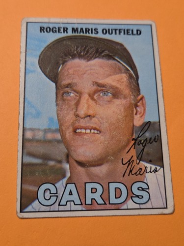 Topps Roger Maris 1967 ottime condizioni - Foto 2 di 8