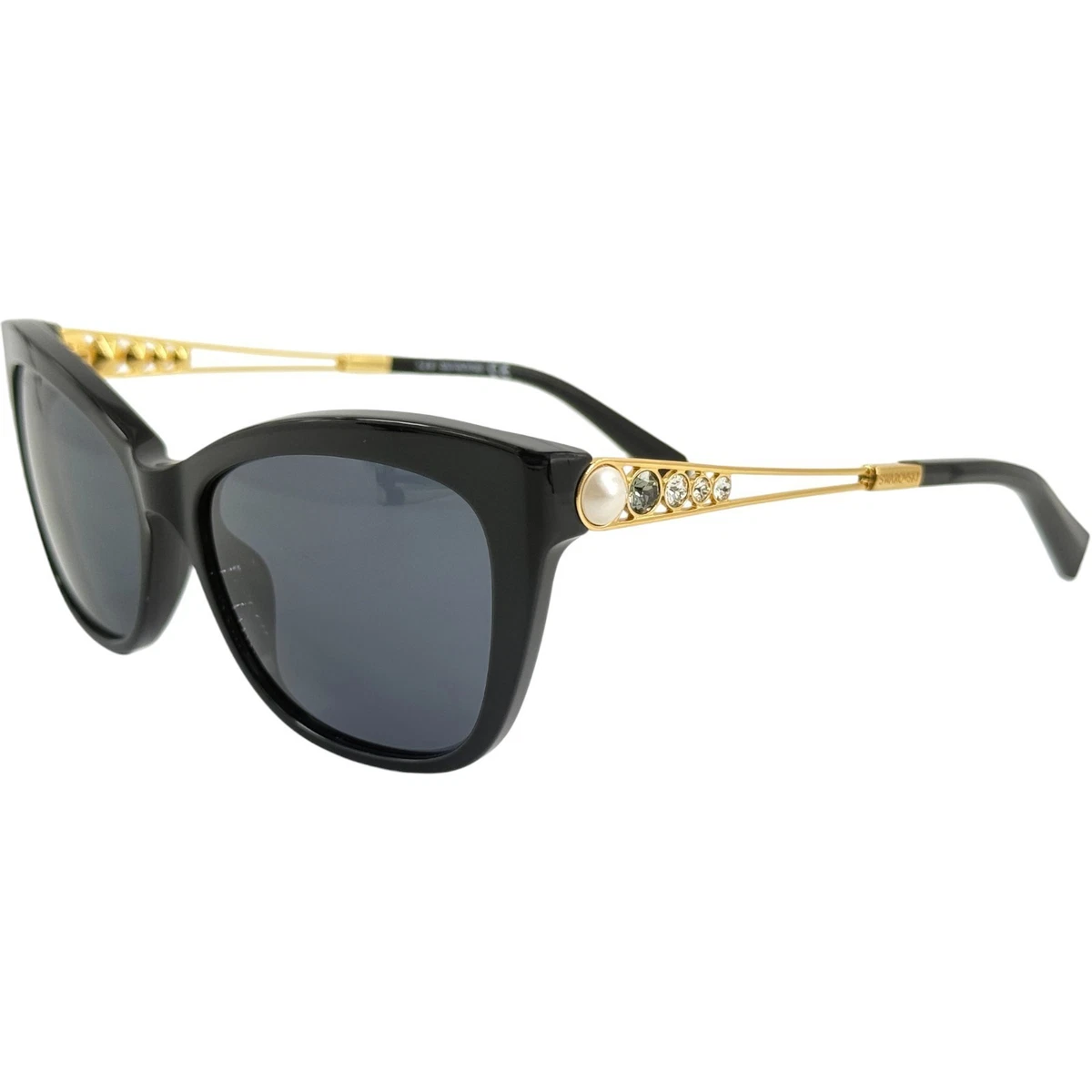 Swarovski Cat Eye Sunglasses Black for Women for sale | eBay display picture 1