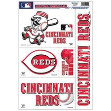 CINCINNATI REDS ULTRA DECALS 11"X17" BRAND NEW WINCRAFT 👀