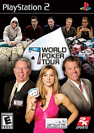 プレイステーション２ PlayStation 2 PS2 WORLD Poker Tour No Manual Tested Working