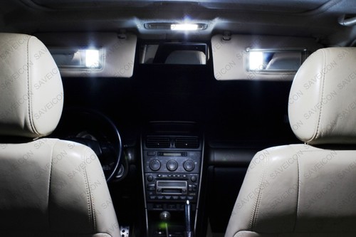 Paquete de 10 luces interiores LED blancas para Chrysler 200 2015-2017 + herramienta de palanca - Imagen 7 de 8