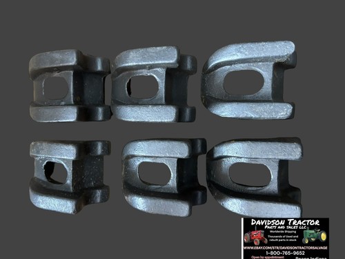 John Deere 50,60,70,620,630,720,730 Etc Rim Wedge Clamp SET OF 6 A4388R - Picture 2 of 6