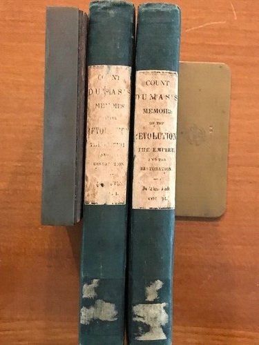 Count Mathieu Dumas. Memoirs of His Own Time; Including the Revolution...[1839] - Picture 1 of 4