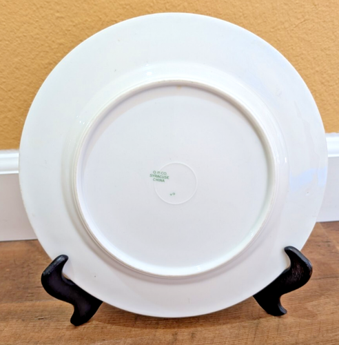 Vintage Syracuse China O.P.CO SOMERSET 9-7/8" Dinner Plate 1964? - Picture 3 of 8