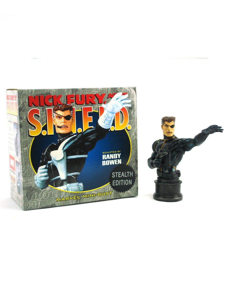 高級感 Nick Designs Bowen Fury Stealth AP Proof Artist Bust Mini アメコミ