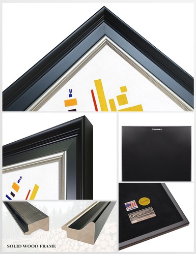 Composizione Suprematista di Kazimir Malevich, Arte Astratta Giclée Stampa su Tela - Foto 17 di 30