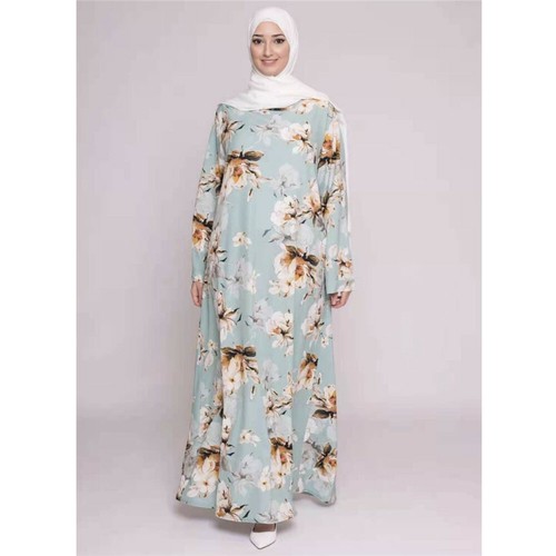 Ramadan Kaftan Abaya Muslim Women Long Dress Maxi Robe Dubai Party Gown Abayas - Picture 152 of 220