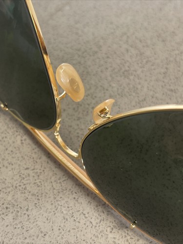 1980's? 62[]14MM VINTAGE B&L RAY BAN OUTDOORSMAN II? AVIATOR SUNGLASSES - Picture 10 of 19