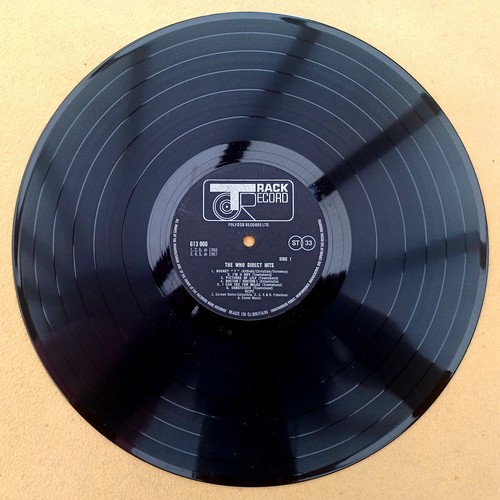 ' DIRECT HITS ' THE WHO SUPER UK RARE ORIGINAL LP A1B1 - Picture 9 of 11