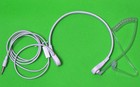 Słuchawki w stylu FBI Gardło Mikrofon Redukcja szumów Zestaw słuchawkowy do Apple iPhone 3,5 mm biały