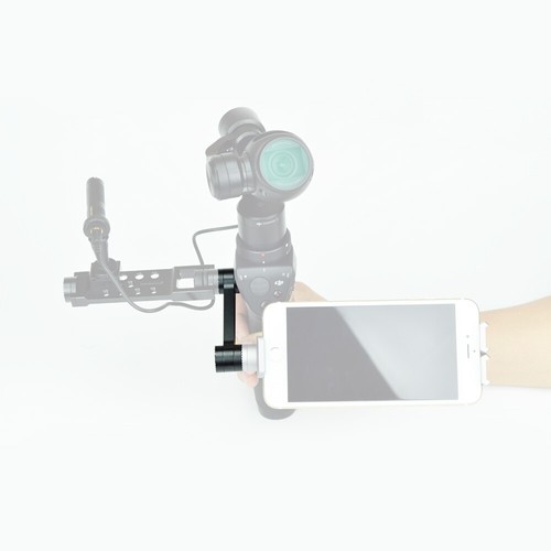 Gerader Verlängerungsarm PRO Handheld Gimbal Halterung für DJI OSMO 4K Kamera Aluminium - Bild 5 von 6