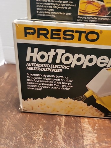 Vintage Presto Hot Topper 03000 Automatischer Elektrischer Schmelzspender Neu - Bild 4 von 13