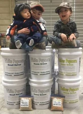 Home Grown Popcorn 20# - White - Blue - Strawberry - Mushroom Yellow 