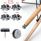 12Pcs Heavy Duty Nail On Felt Pads Slider Glide Pads Protector for Chairs Table