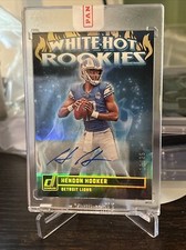 2023 Donruss HENDON HOOKER White Hot Rookies AUTOGRAPH #11/25 DETROIT LIONS 