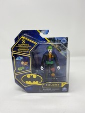 NEW! DC Comics THE JOKER 4" Batman Action Figure Spin Master 2022