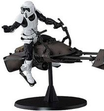 S.H.Figuarts STAR WARS Scout Trooper & Speeder Bike Figure From Japan New