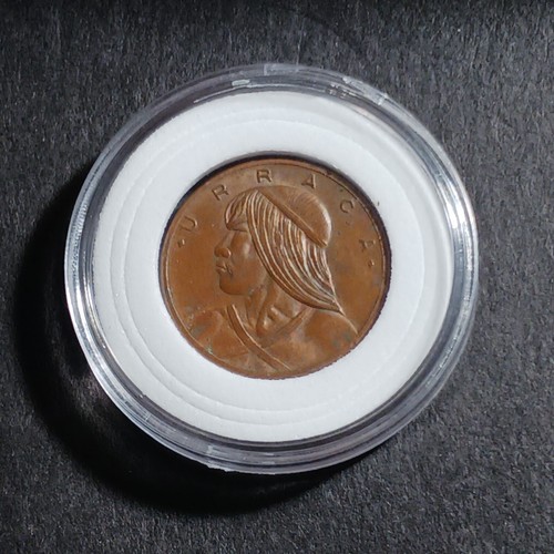 Panama Coin 1983 One Centesimo Coin Chief Urraca Ave Circ $Fast Shipping #570 - Picture 4 of 7