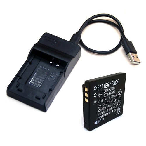 Battery / USB Charger For LEICA BP-DC6 E BP-DC6 U BC-DC6 C-LUX 2 C-LUX 3 NEW - Picture 11 of 12