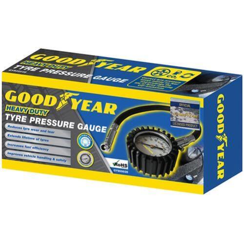 Goodyear Professional Heavy Duty Car Tyre Pressure Gauge Reduces Wear and Tear - Picture 2 of 5