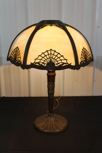 antique miller table lamps