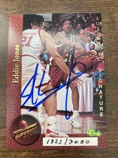 1994-95 Classic Superior Pix Rookie Autograph Eddie Jones Lakers