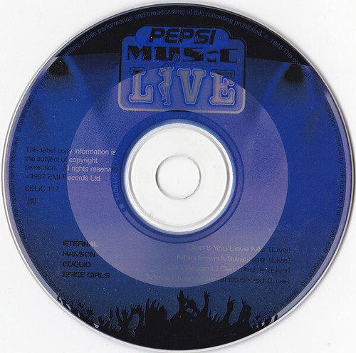 CD Rap Various Eternal / Hanson / Coolio / Spice Girls CD, Comp 1997 RnB/Swing, - Picture 3 of 7
