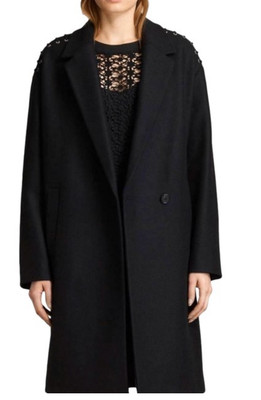 all saints wool coat