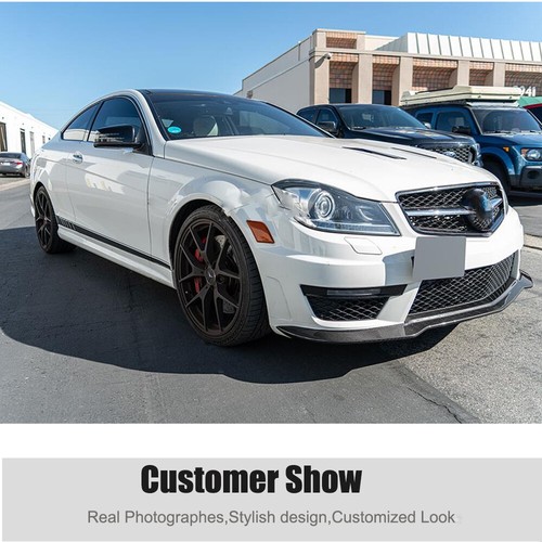 Fit For Mercedes Benz W204 C63 2012-2013 Dry Carbon Front Bumper Lip Spoiler - Bild 10 von 12