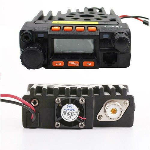 QYT KT-8900 25W Mini Mobile Radio Dual Band Car Transceiver FM Ham Walkie Talkie - Zdjęcie 9 z 12
