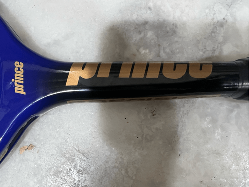 Prince Precision Mono 650PL Tennis Racquet w/Case RARE One Piece Design 4 3/8 - Picture 5 of 14