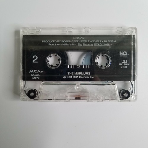The Murmurs Mission You Suck 1994 Cassette Only Tape Single Pop Dance Rock K - Picture 2 of 2