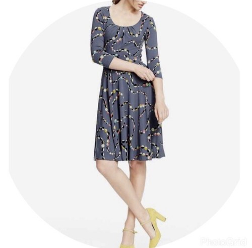 Boden Highgate Pleated Jersey Dress
