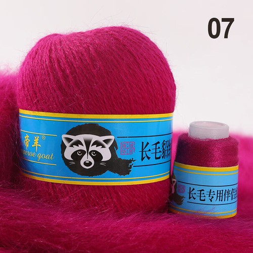 50g+20g Soft Plüsch Nerz Kaschmir Garn Stricken Häkeln Pullover Schal Wollgarne - Picture 19 of 51