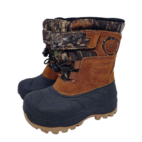 Ozark Trail Mossy Oak Camouflage Größe 10 Kleinkind Junge Schnee Winterstiefel isoliert - 5 Grad - Bild 19 von 24