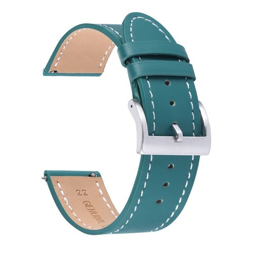 18-24mm Classic Soft Genuine Leather Watch Strap Band for Samsung for Huawei GT - Picture 21 of 29