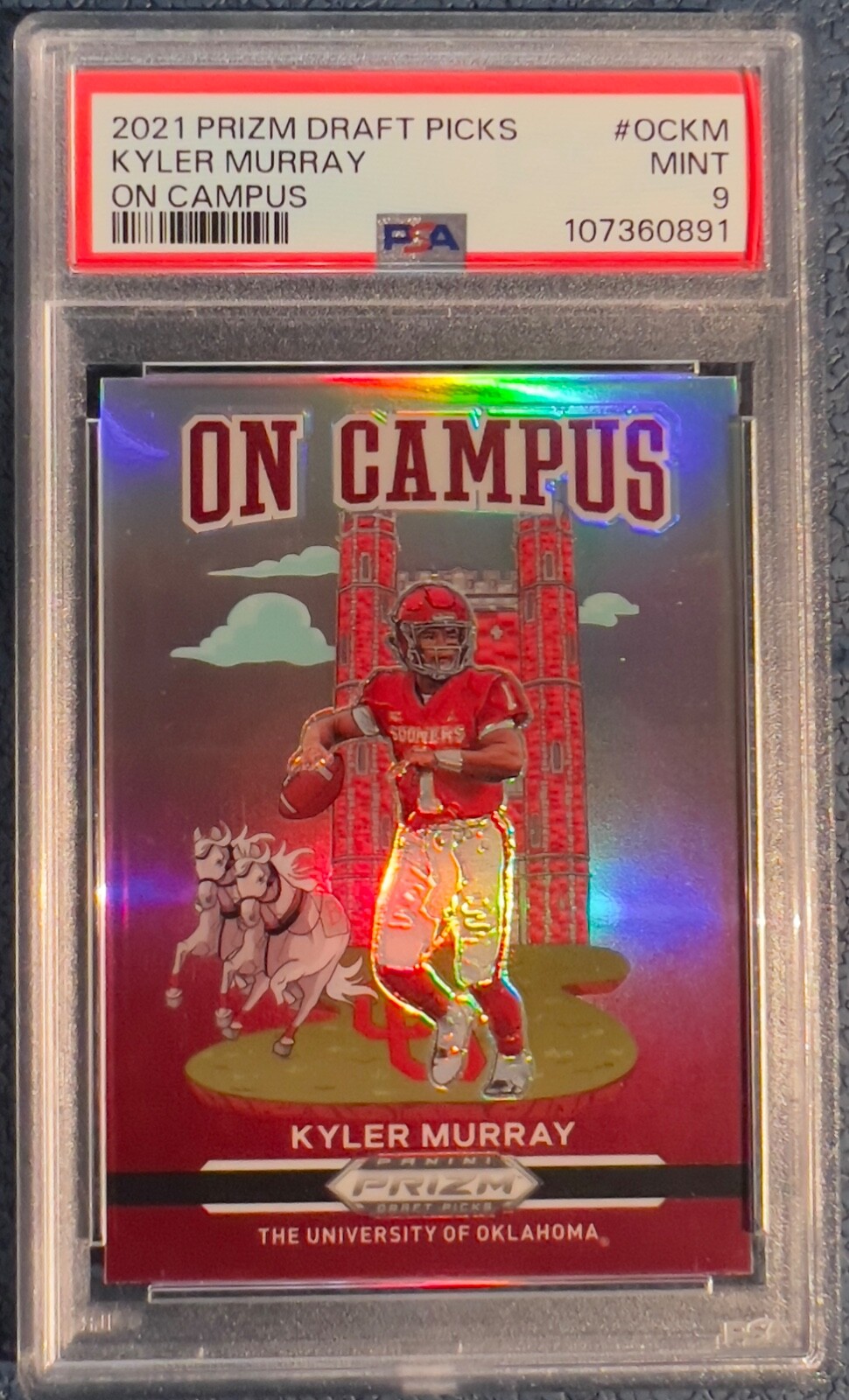 Kyler Murray 2021 Prizm Draft Picks #OCKM On Campus