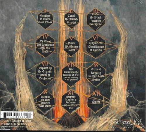 INQUISITION-MAGNIFICENT GLORIFICATION OF LUCIFER-DIGI-black metal-immortal-uada - Picture 2 of 2