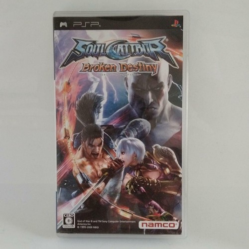 BANDAI NAMCO 2009 Soulcalibur Broken Destiny PlayStation Portable PSP Used Japan - Picture 10 of 12