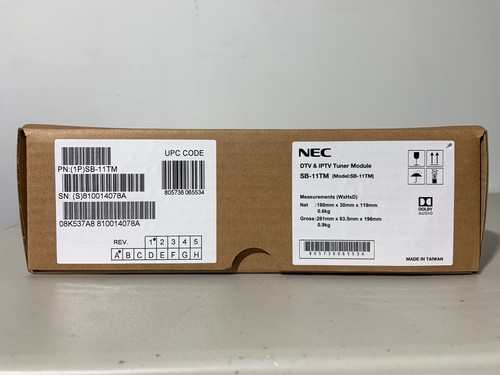 NEC SB-11TM ATSC Digital Tuner Module *New In Box* - Picture 5 of 5